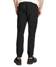 CALVIN KLEIN CK JEANS Spodnie jogger z elastycznego materiału cargo ck czarny - Jeansy męskie - 2