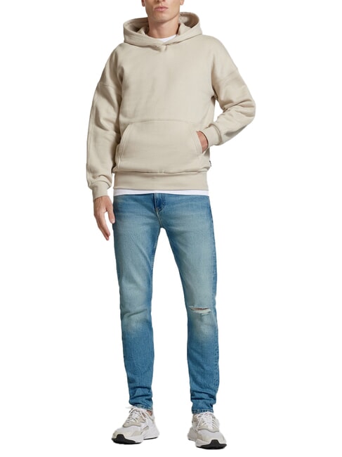 CK JEANS Jeansy o dopasowanym kroju z przetarciami drelich - Jeansy męskie