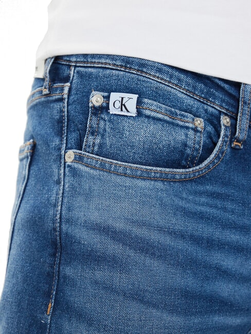 CK JEANS Jeansy ze stretchem i dopasowanym krojem drelich - Jeansy męskie