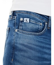CALVIN KLEIN CK JEANS Jeansy ze stretchem i dopasowanym krojem drelich - Jeansy męskie - 3