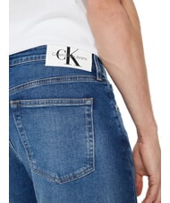 CALVIN KLEIN CK JEANS Jeansy ze stretchem i dopasowanym krojem drelich - Jeansy męskie - 4