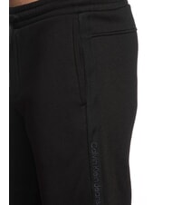 CALVIN KLEIN CK JEANS Spodnie dresowe ck czarny - Dresy sportowe męskie - 4