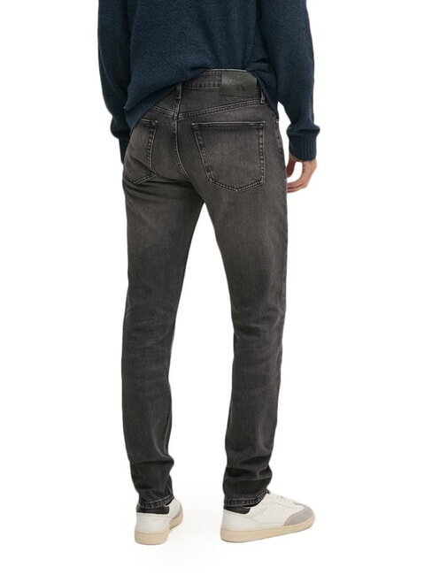 CK JEANS Obcisłe dżinsy typu skinny czarny denim - Jeansy męskie