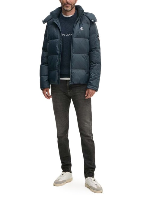 CK JEANS Obcisłe dżinsy typu skinny czarny denim - Jeansy męskie