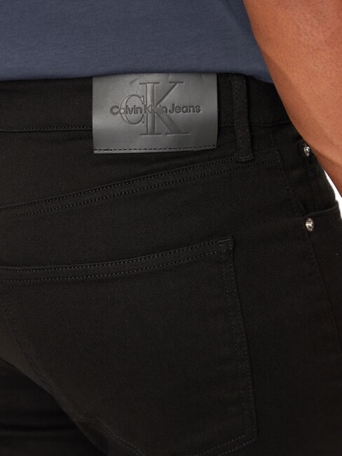 CK JEANS Obcisłe dżinsy czarny denim - Jeansy męskie