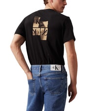 CALVIN KLEIN CK JEANS Koszulka z nadrukiem wielobokowym, regularny kr&oacute;j - Koszulki męskie