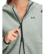 UNDER ARMOUR UNSTOPPABLE Bluza z kapturem zieleń krzemionkowa - Bluzy damskie - 3