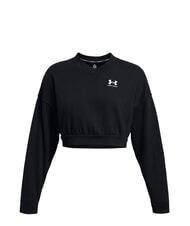 UNDER ARMOUR RIVAL TERRY Podkoszulek czarny - Bluzy damskie - 3