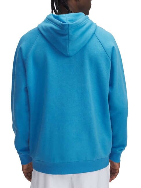 RIVAL FLEECE Bluza z kapturem eter niebieski - Bluzy męskie