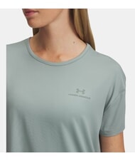 UNDER ARMOUR VANISH Koszulka zieleń krzemionkowa - Koszulki i topy damskie - 3