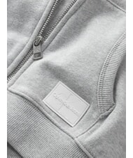 CALVIN KLEIN CK KIDS Bluza z kapturem zapinana na zamek i kieszeniami - Bluzy dziecięce