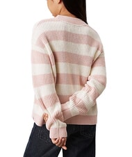 CALVIN KLEIN CK KIDS Sweter w paski z okrągłym dekoltem - Swetry dziecięce