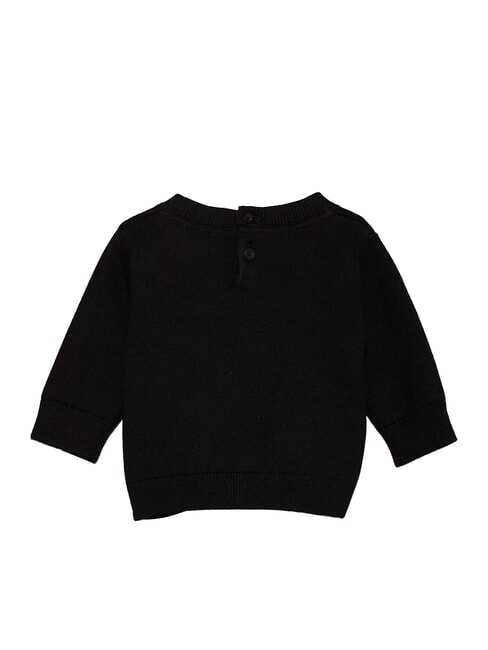 CK KIDS Sweter z okrągłym dekoltem dla noworodk&oacute;w ck czarny - Pajacyki i ubranka dla niemowląt