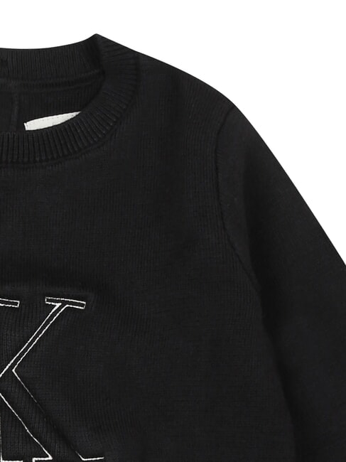 CK KIDS Sweter z okrągłym dekoltem dla noworodk&oacute;w ck czarny - Pajacyki i ubranka dla niemowląt