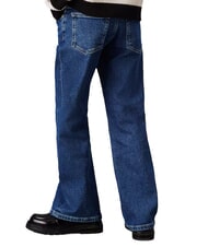 CALVIN KLEIN CK KIDS Jeansy dziewczęce z rozszerzanymi nogawkami - Spodnie dziecięce