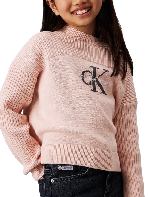 CK KIDS Jeansy dziewczęce o luźnym kroju niebiesko-czarny sztywny - Spodnie dziecięce