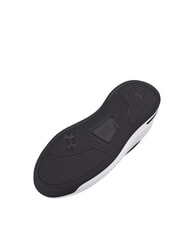 UNDER ARMOUR COURT 96 Sk&oacute;rzane trampki biały - Buty męskie - 4