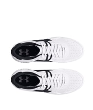 UNDER ARMOUR COURT 96 Sk&oacute;rzane trampki biały - Buty męskie - 3