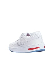 UNDER ARMOUR COURT 96 Sk&oacute;rzane trampki biały - Buty męskie - 3
