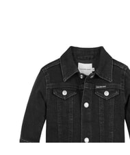 CALVIN KLEIN CK KIDS Kurtka dżinsowa dla dziecka wyprane na czarno - Kurtki dziecięce - 3