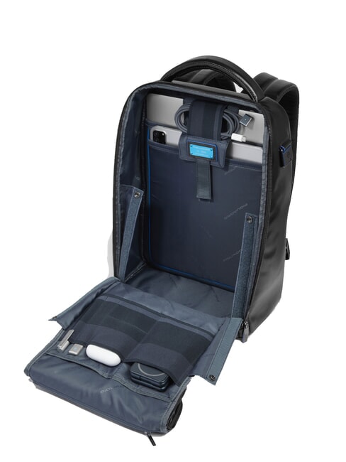 BLUE SQUARE Plecak na laptopa 14" Fast-check Czarny - Plecaki na laptopa do pracy