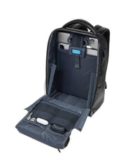 PIQUADRO BLUE SQUARE Plecak na laptopa 14" Fast-check Czarny - Plecaki na laptopa do pracy - 5