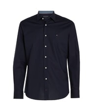 TOMMY HILFIGER TH Cotton Koszula z długim rękawem pustynne niebo - Koszule męskie - 3