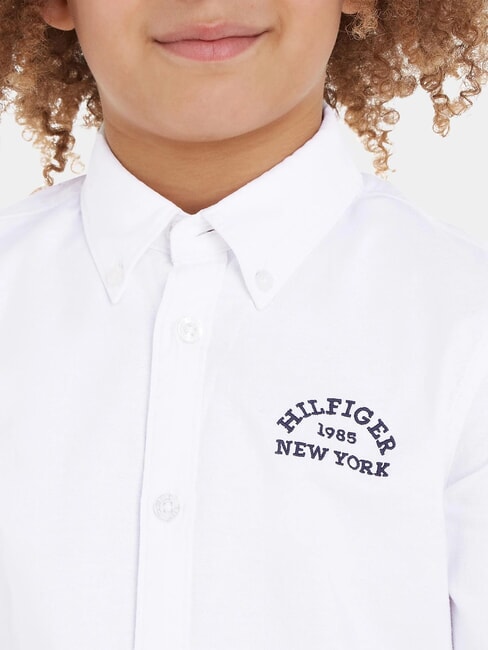 TH KIDS New York Koszula bawełniana biały - koszule dziecięce