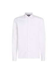 TOMMY HILFIGER TH  Koszula z mieszanki bawełny biel optyczna - Koszule męskie - 3