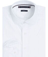 TOMMY HILFIGER TH  Koszula z mieszanki bawełny biel optyczna - Koszule męskie - 5