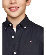 TOMMY HILFIGER TH KIDS Koszula bawełniana z długim rękawem pustynne niebo - koszule dziecięce - 3
