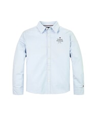 TOMMY HILFIGER TH KIDS Koszula z długim rękawem przewiewny niebieski - koszule dziecięce - 4