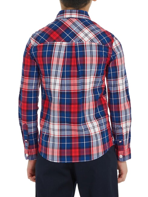 TH KIDS Tartan Koszula bawełniana niebieski znacznik - koszule dziecięce