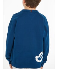 TOMMY HILFIGER TH KIDS Podkoszulek głęboki indygo - Bluzy dziecięce - 2