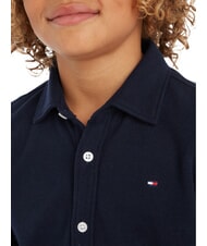 TOMMY HILFIGER TH KIDS Koszula bawełniana pustynne niebo - koszule dziecięce - 3