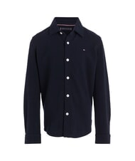 TOMMY HILFIGER TH KIDS Koszula bawełniana pustynne niebo - koszule dziecięce - 4