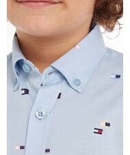 TOMMY HILFIGER TH KIDS Koszula bawełniana z długim rękawem niebieski statek - koszule dziecięce - 3