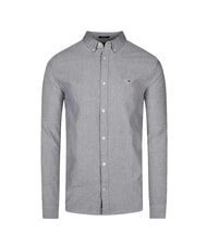 TOMMY HILFIGER TH JEANS Koszula bawełniana ciemna noc granatowa - Koszule męskie - 4