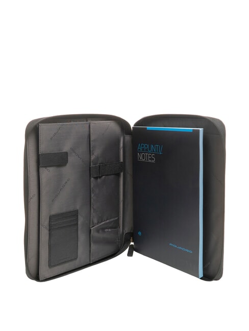 CAMPIONARIO - BRIEF Schowek z uchwytem na tablet i kablami Czarny - Uchwyt i organizer na tablet