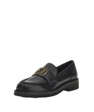 GUESS SHUTTLE  Mokasyny sk&oacute;rzane CZARNY - Buty damskie - 2