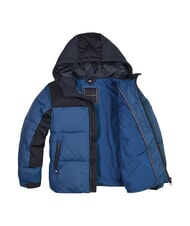 TOMMY HILFIGER TH KIDS Kurtka puchowa dziecięca głęboki indygo - Kurtki dziecięce - 3