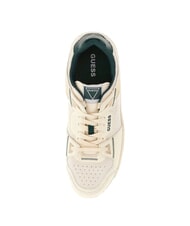 GUESS VINCENT Adidasy biało-zielony - Buty męskie - 4