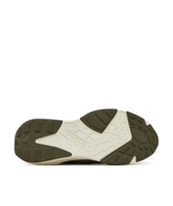 GUESS VALENCIA Buty do biegania zielono-czarno-kość słoniowa kr&oacute;l - Buty męskie - 5