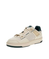 GUESS VINCENT Adidasy biało-zielony - Buty męskie - 3