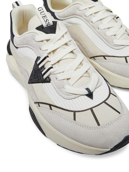 VALENCIA Buty do biegania biały czarny - Buty męskie