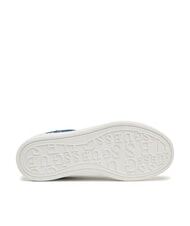 GUESS SWOLE2 Trampki na platformie z wstawkami z jeansu niebieski - Buty damskie - 6