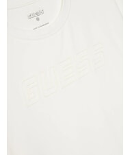 GUESS KIDS Koszulka z kr&oacute;tkim rękawem i wytłoczonym logo brudny - Koszulka dziecięca - 3