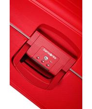 SAMSONITE S'CURE W&oacute;zek na bagaż podręczny czerwony chrismond - Bagaż podręczny - 4