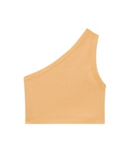GUESS KIDS GARMENT Prążkowany top na jedno ramię sorbet mandarynkowy - Koszulka dziecięca - 2