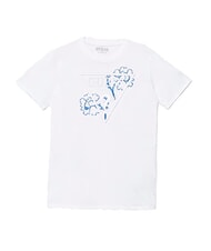 GUESS KIDS Luźna koszulka z kr&oacute;tkim rękawem czysto biały - Koszulka dziecięca - 3